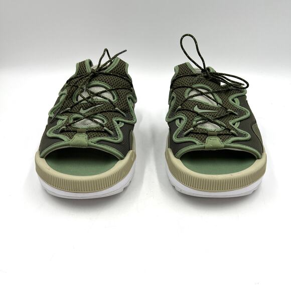 Nike Offline Slides Sandals Mens Sporty Green CZ0332-200 - Picture 7 of 12